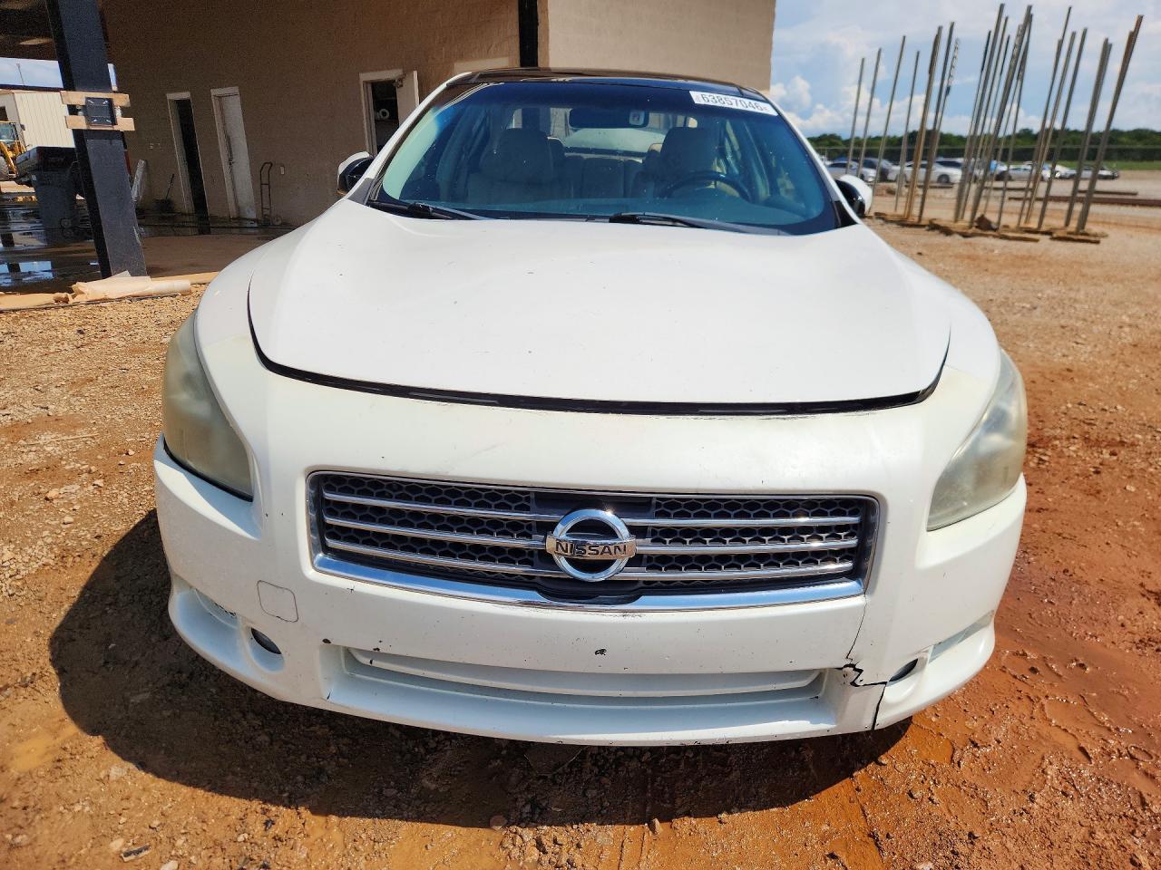 2011 Nissan Maxima 3.5 S White vin: 1N4AA5AP7BC854663