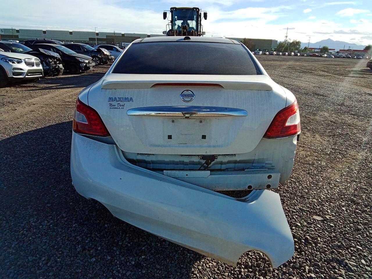 2011 Nissan Maxima 3.5 S Белый vin: 1N4AA5AP7BC862648