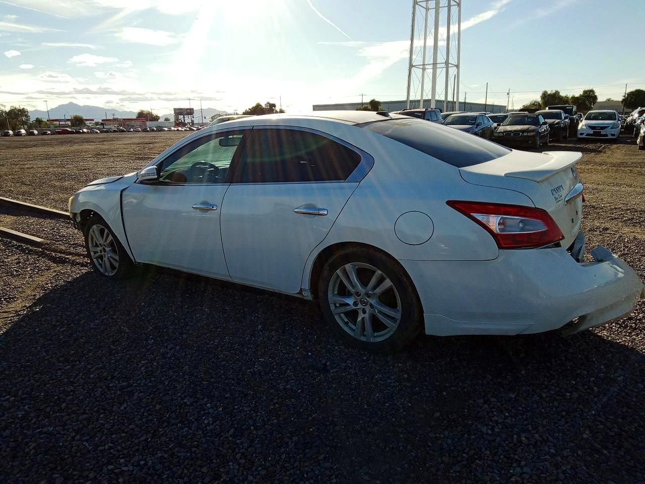 2011 Nissan Maxima 3.5 S Белый vin: 1N4AA5AP7BC862648