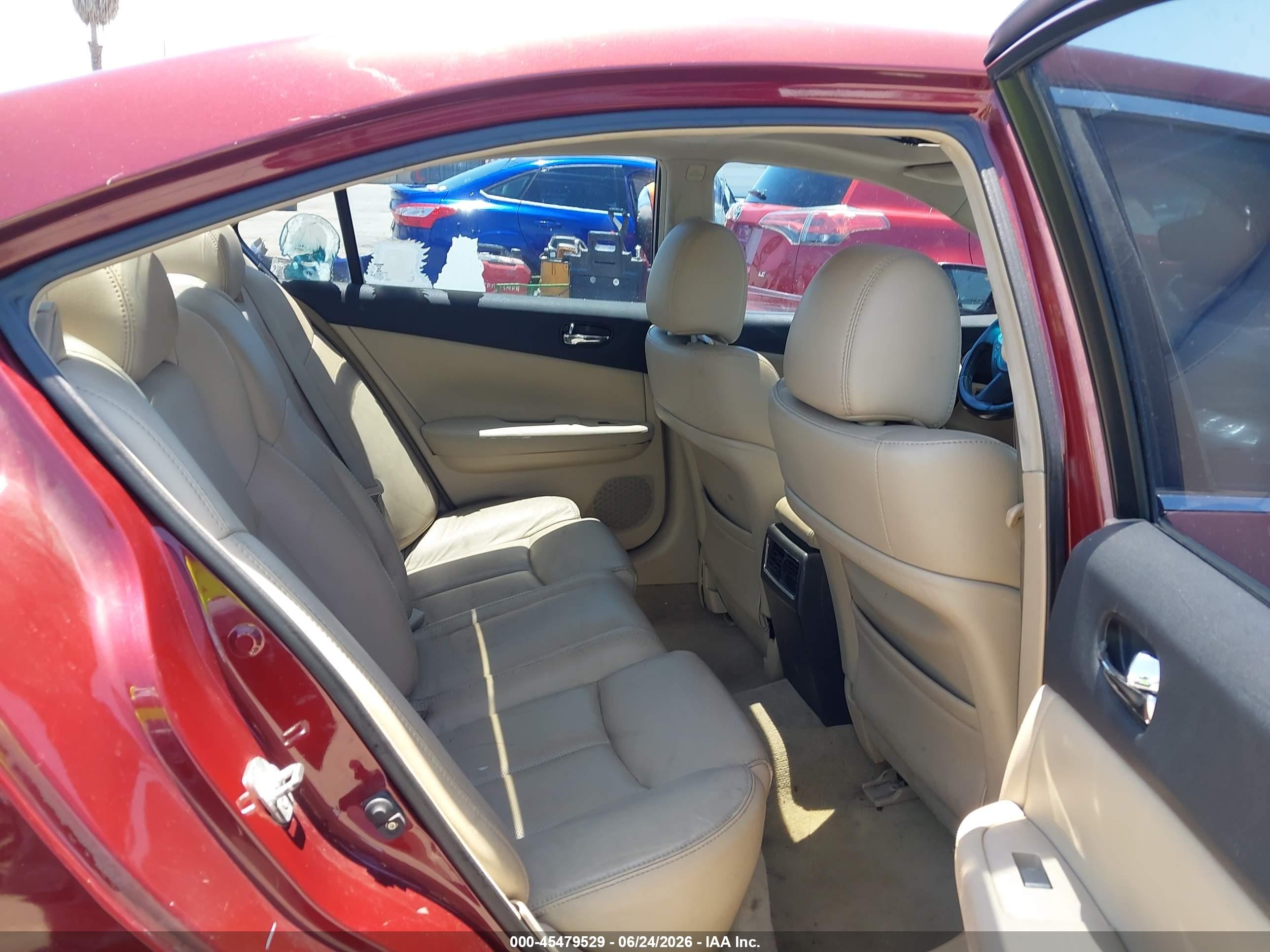 2012 Nissan Maxima 3.5 Sv Burgundy vin: 1N4AA5AP7CC800202