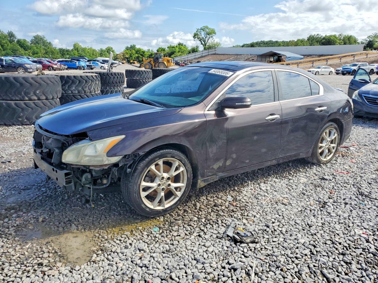 2012 Nissan Maxima 3.5 S Фиолетовый vin: 1N4AA5AP7CC800863