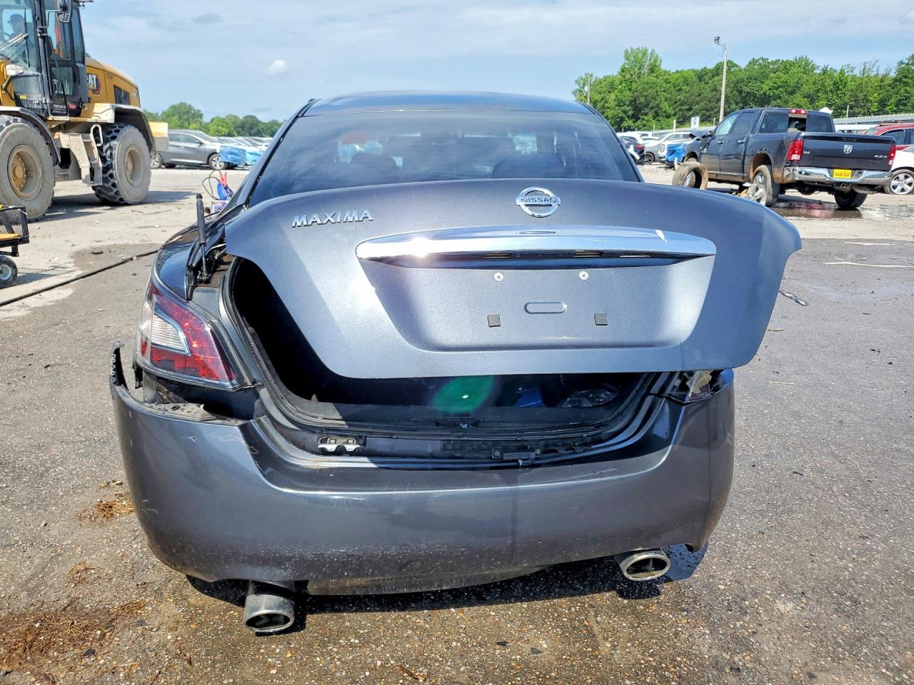 2012 Nissan Maxima 3.5 S Gray vin: 1N4AA5AP7CC812205