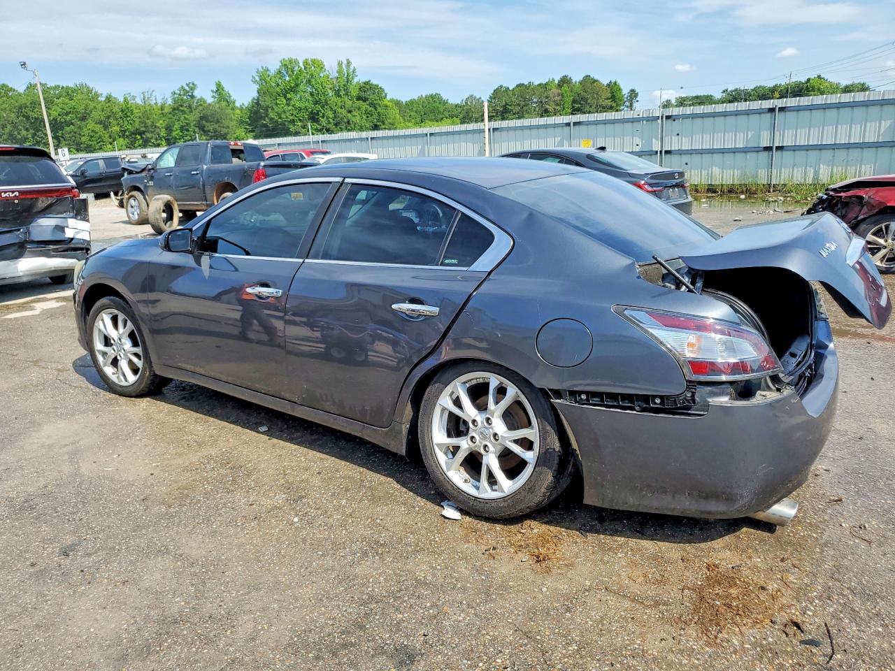 2012 Nissan Maxima 3.5 S Gray vin: 1N4AA5AP7CC812205