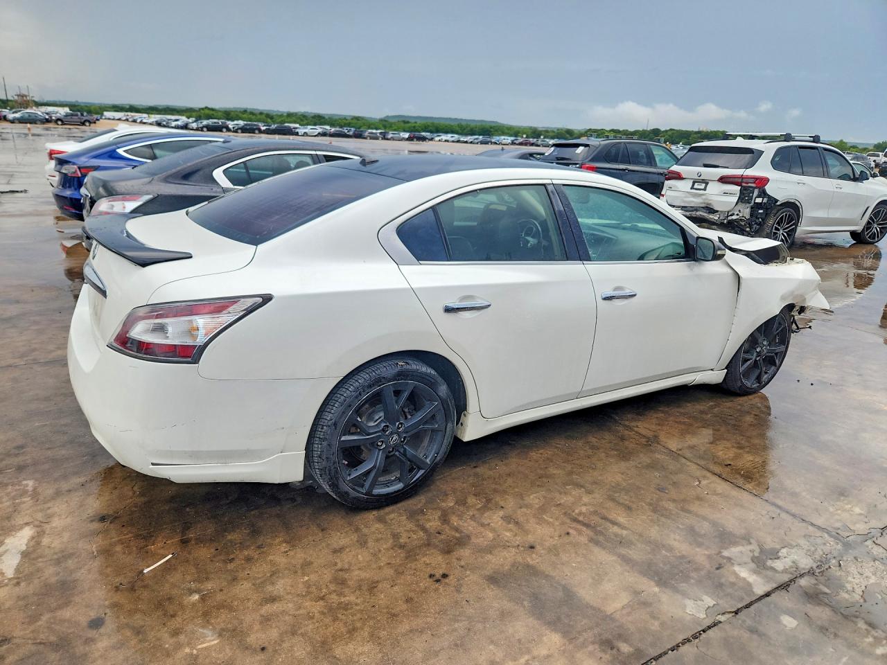 2012 Nissan Maxima S Белый vin: 1N4AA5AP7CC812396