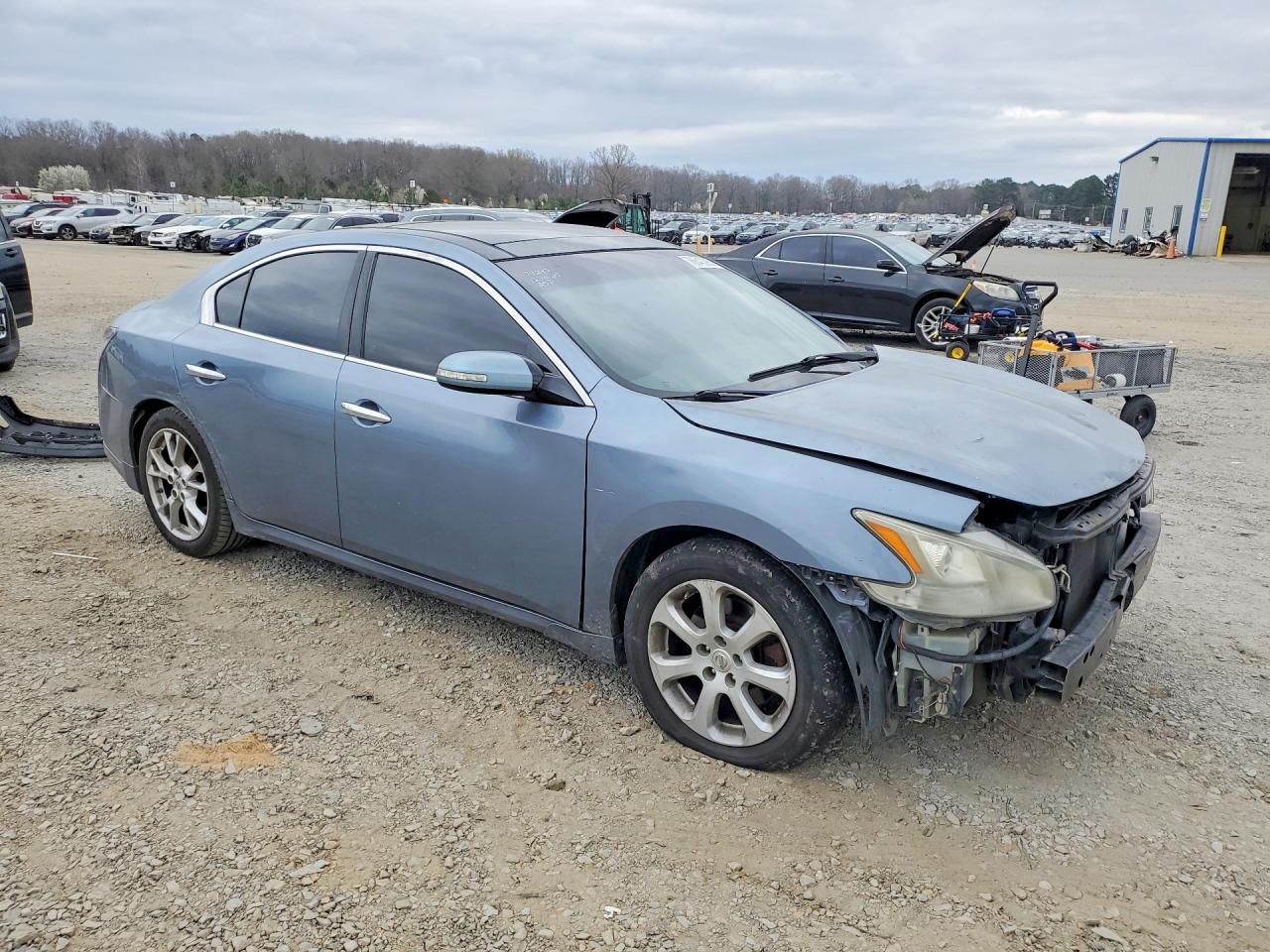 2012 Nissan Maxima Silver vin: 1N4AA5AP7CC814939
