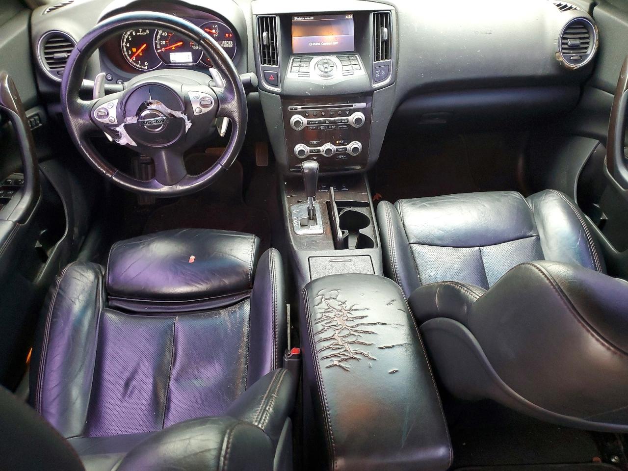 2012 Nissan Maxima Silver vin: 1N4AA5AP7CC814939