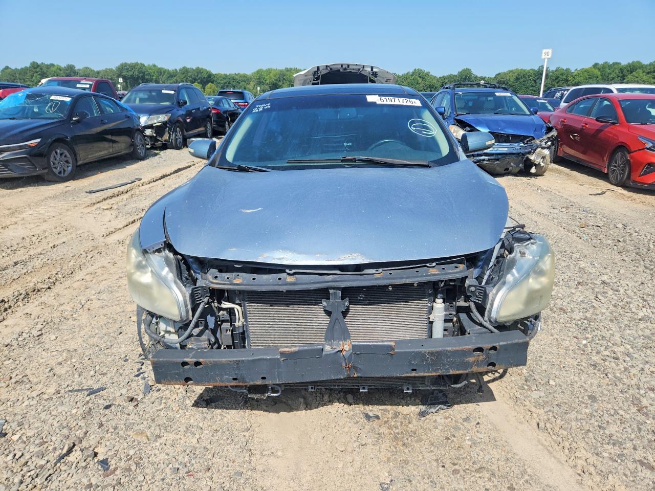 2012 Nissan Maxima Silver vin: 1N4AA5AP7CC814939