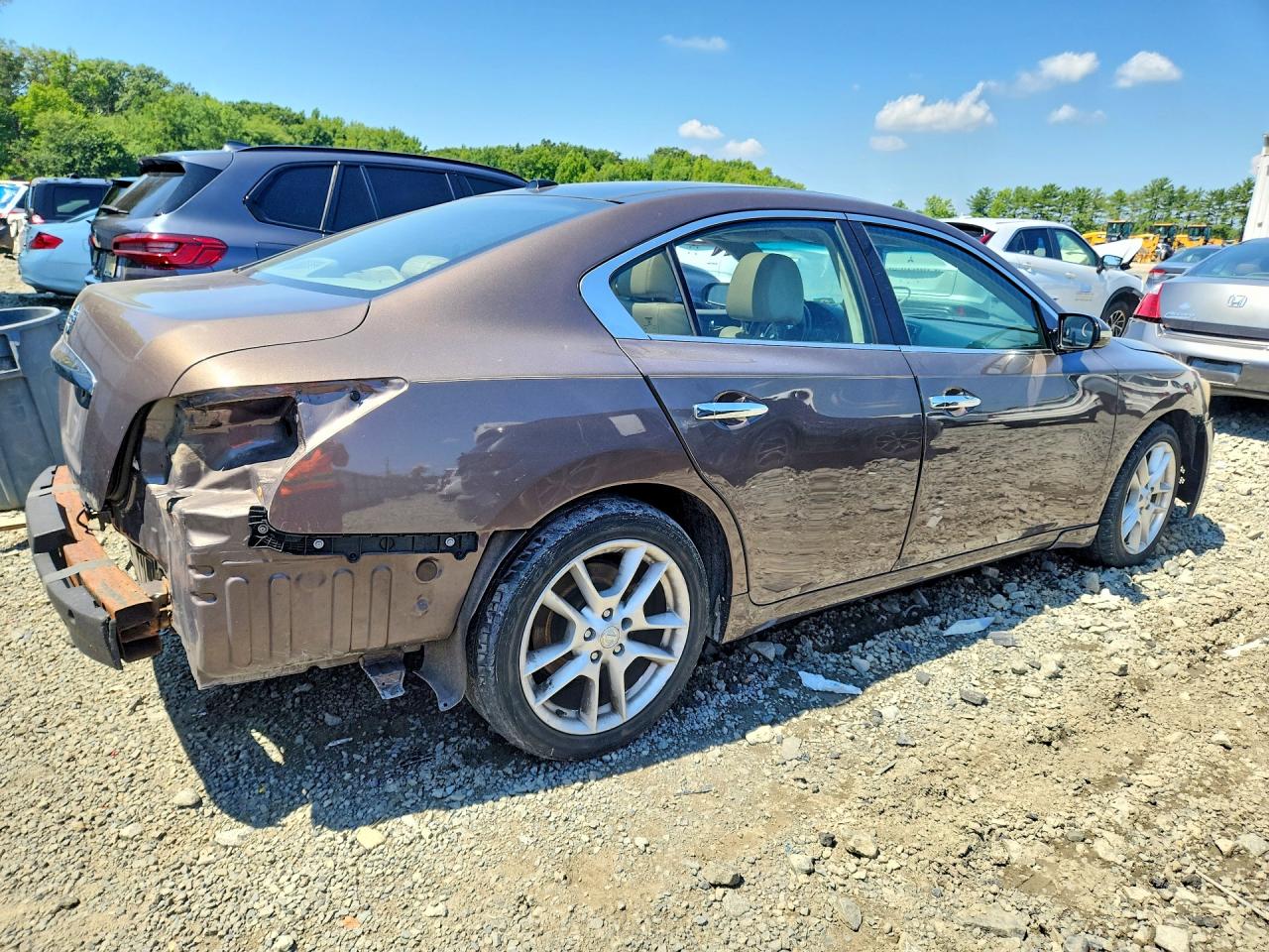 2012 Nissan Maxima 3.5 S Brown vin: 1N4AA5AP7CC819185