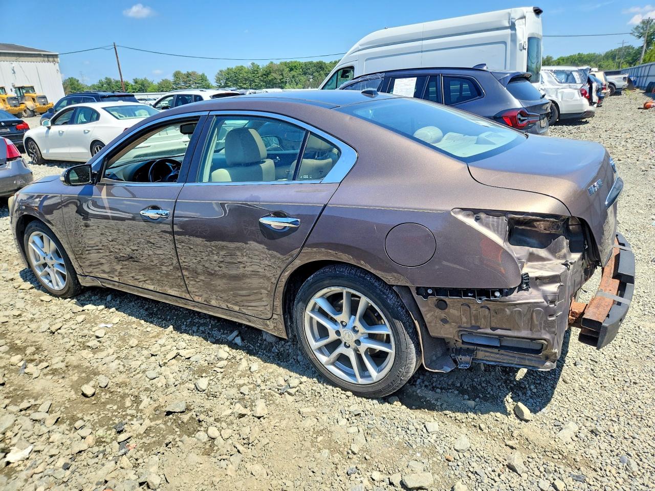2012 Nissan Maxima 3.5 S Brown vin: 1N4AA5AP7CC819185
