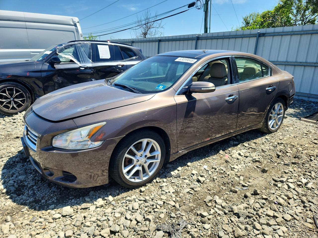 2012 Nissan Maxima 3.5 S Brown vin: 1N4AA5AP7CC819185