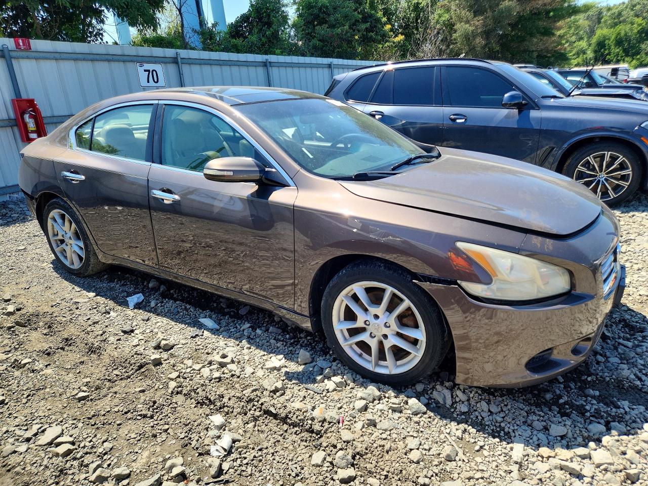 2012 Nissan Maxima 3.5 S Brown vin: 1N4AA5AP7CC819185