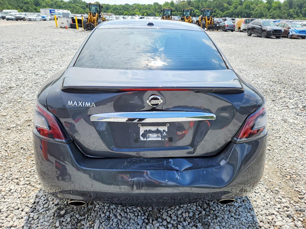 2012 Nissan Maxima 3.5 S Gray vin: 1N4AA5AP7CC824970