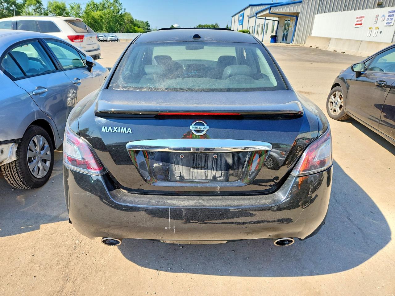 2012 Nissan Maxima 3.5 S Black vin: 1N4AA5AP7CC824998