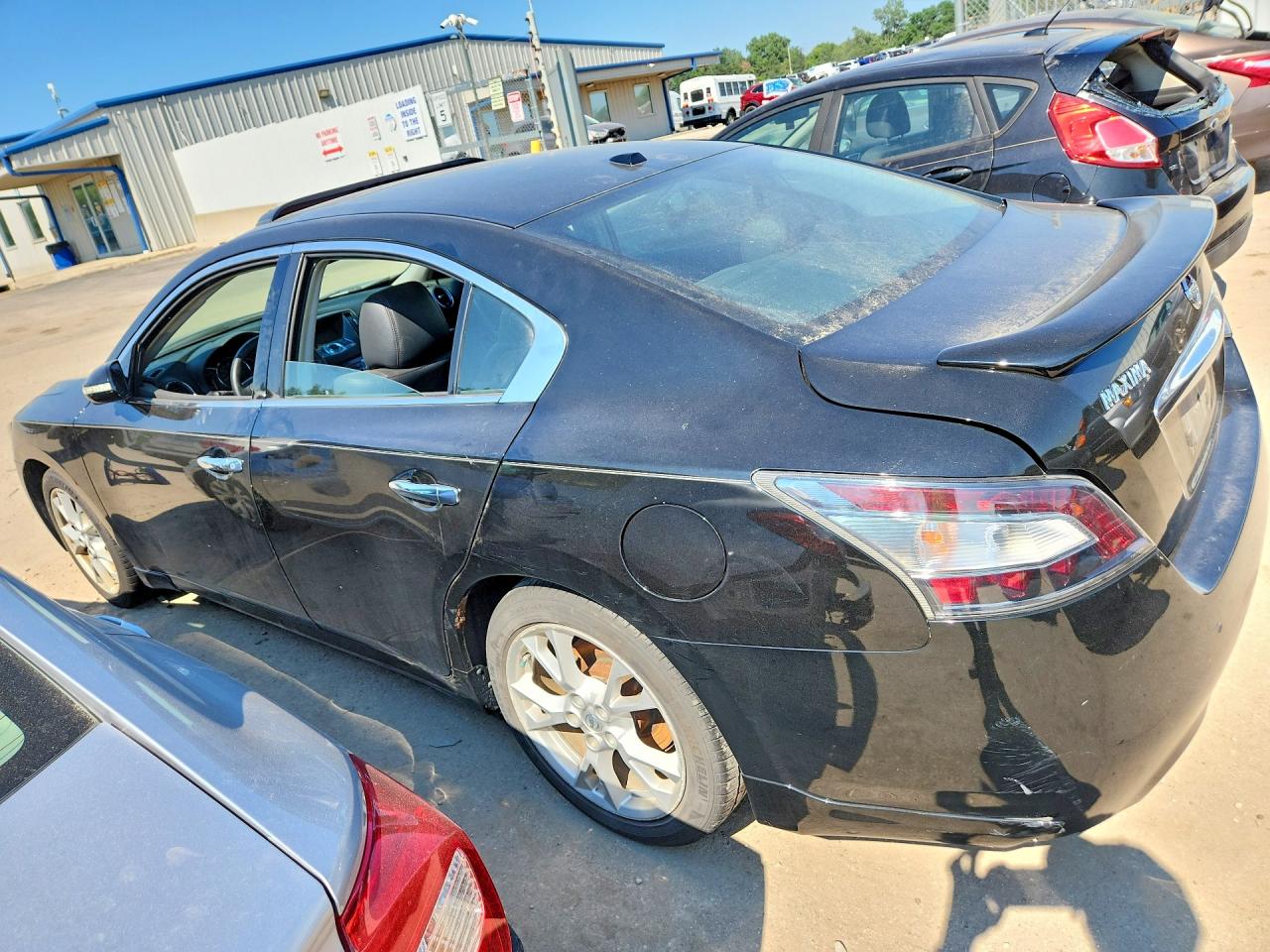2012 Nissan Maxima 3.5 S Black vin: 1N4AA5AP7CC824998