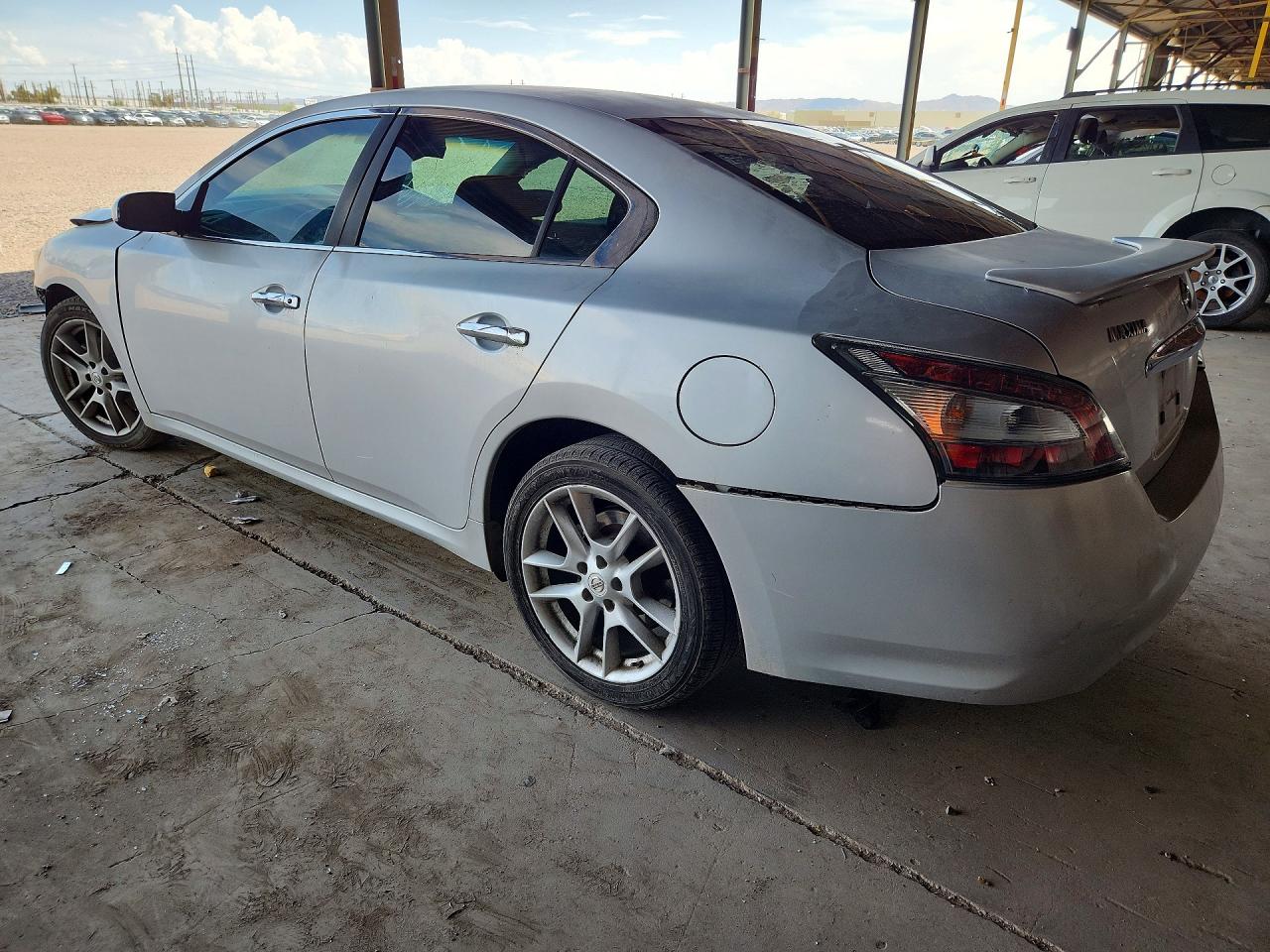 2012 Nissan Maxima 3.5 S Silver vin: 1N4AA5AP7CC832373