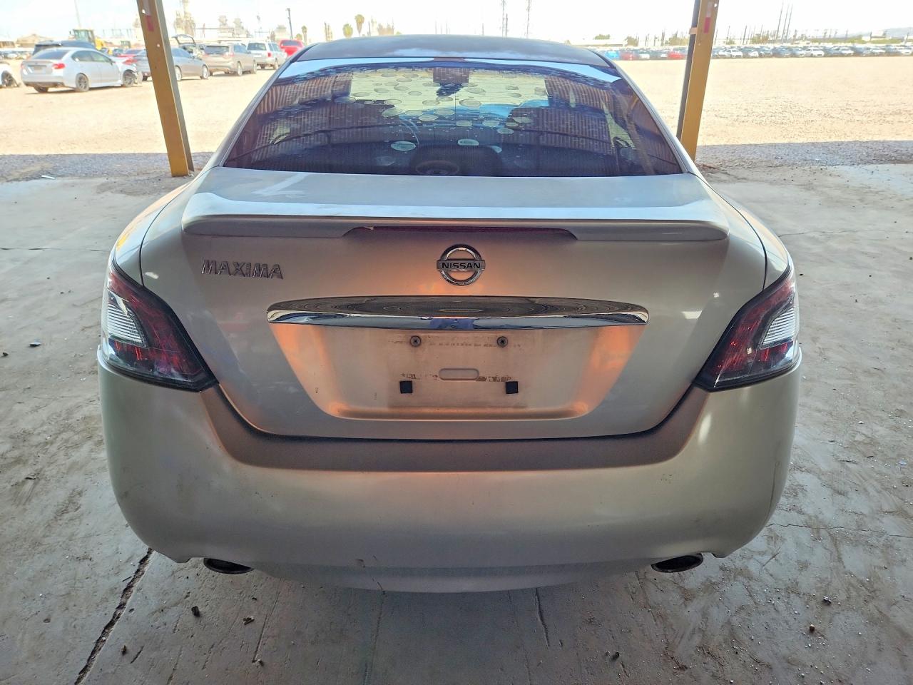 2012 Nissan Maxima 3.5 S Silver vin: 1N4AA5AP7CC832373