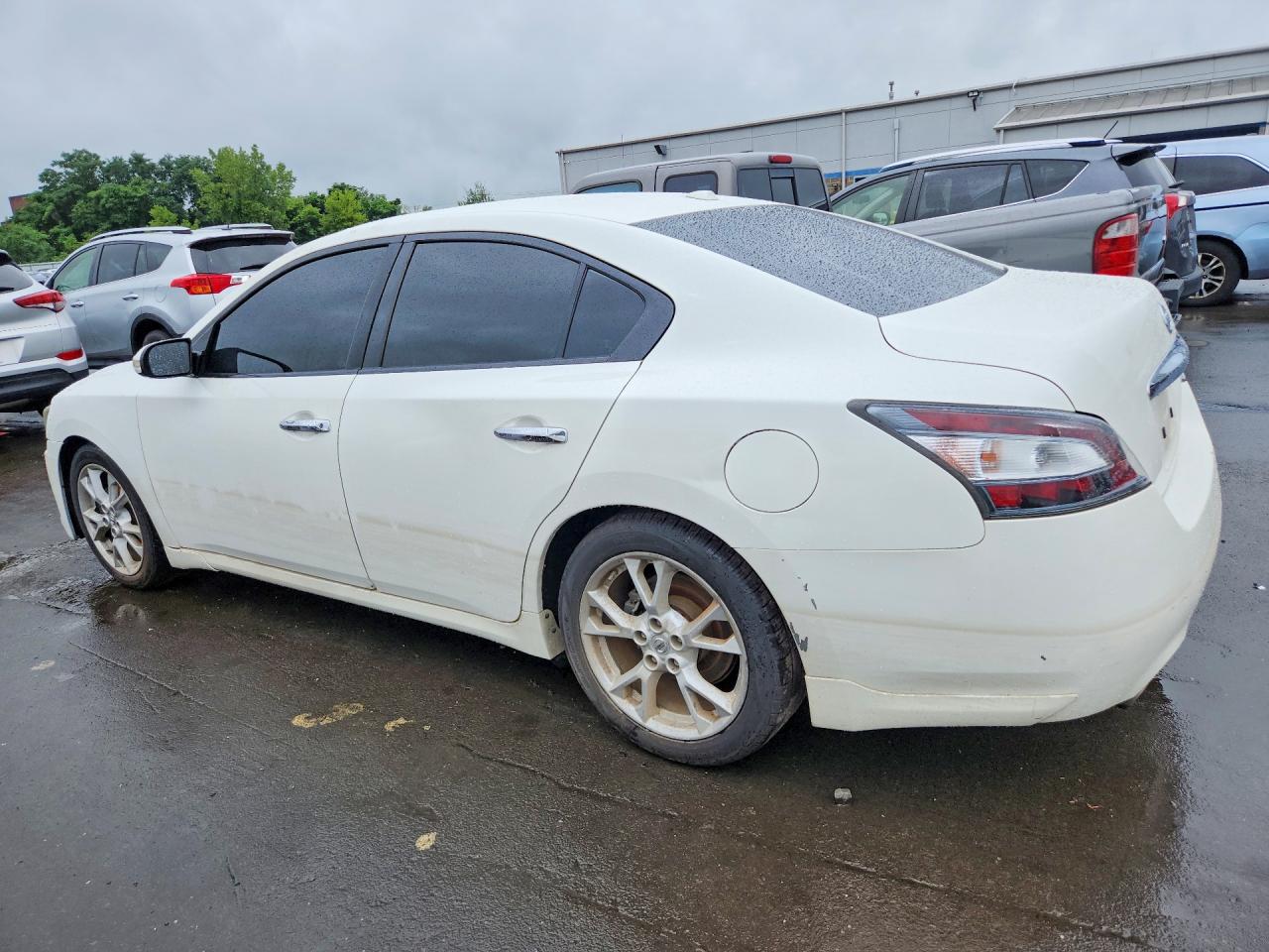 2012 Nissan Maxima 3.5 S White vin: 1N4AA5AP7CC846113