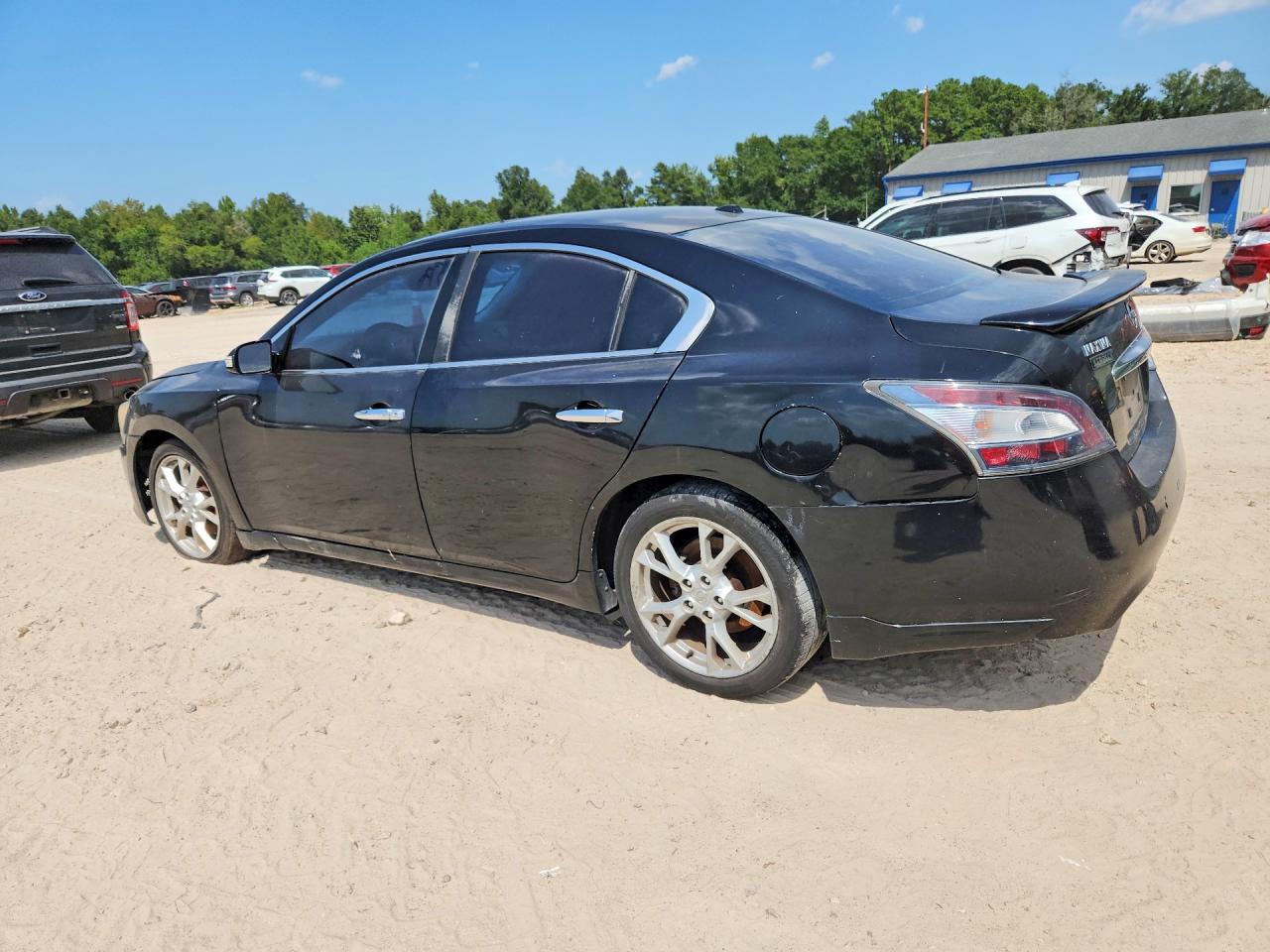 2012 Nissan Maxima 3.5 S Black vin: 1N4AA5AP7CC850212