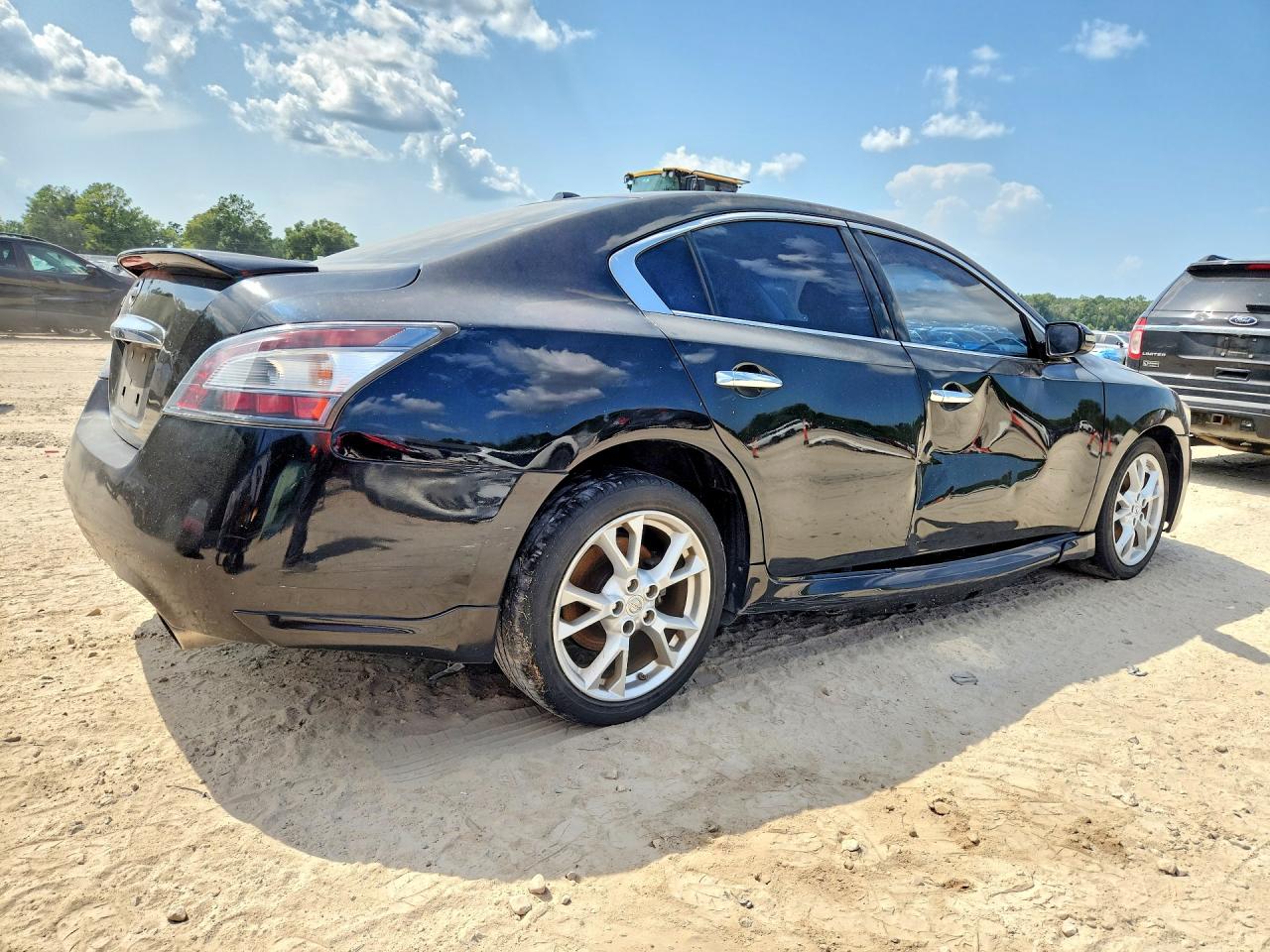 2012 Nissan Maxima 3.5 S Black vin: 1N4AA5AP7CC850212