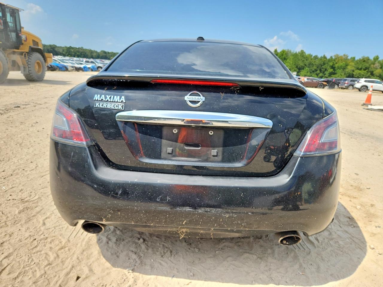 2012 Nissan Maxima 3.5 S Black vin: 1N4AA5AP7CC850212