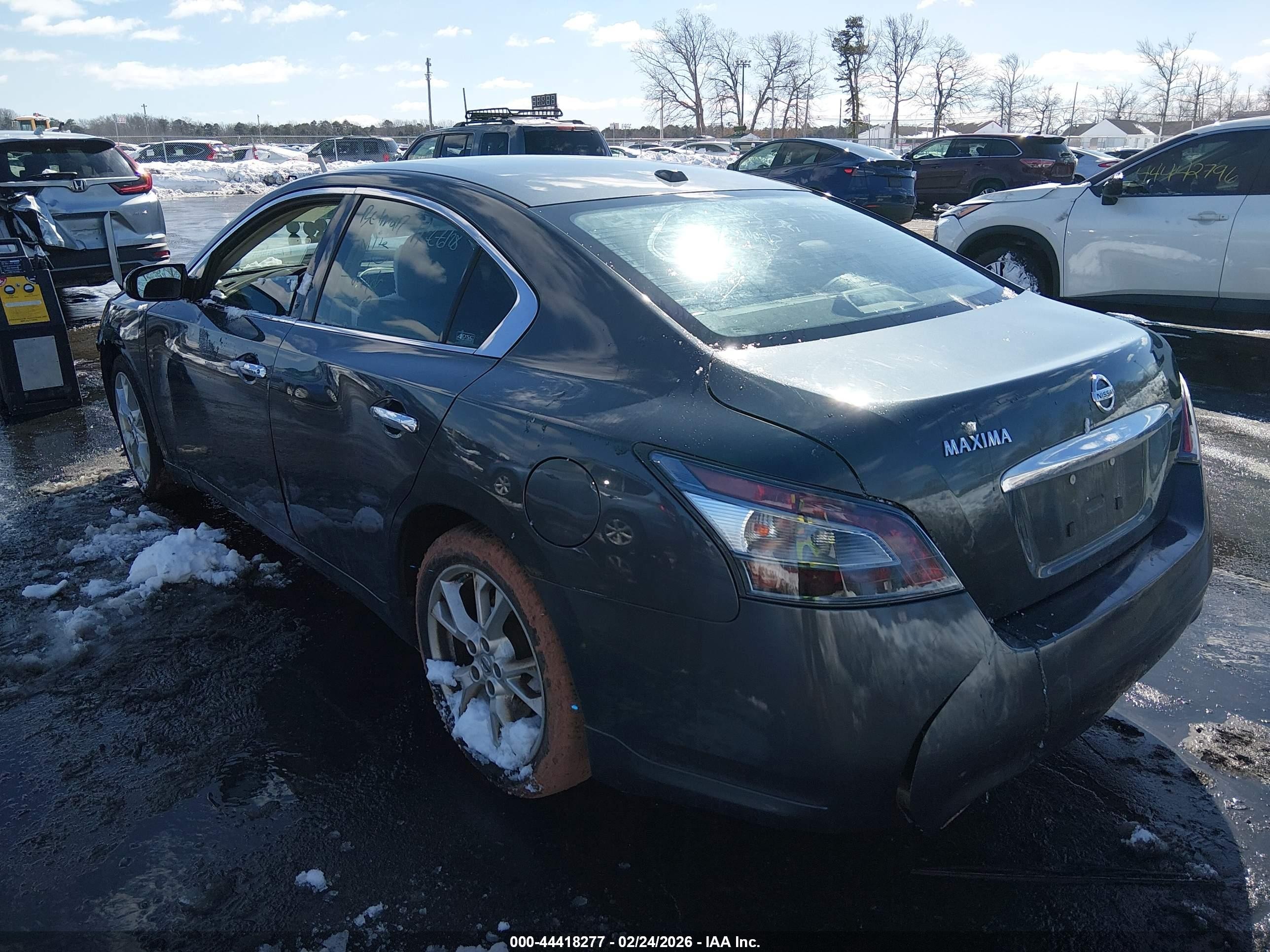 2012 Nissan Maxima 3.5 Sv Gray vin: 1N4AA5AP7CC855250