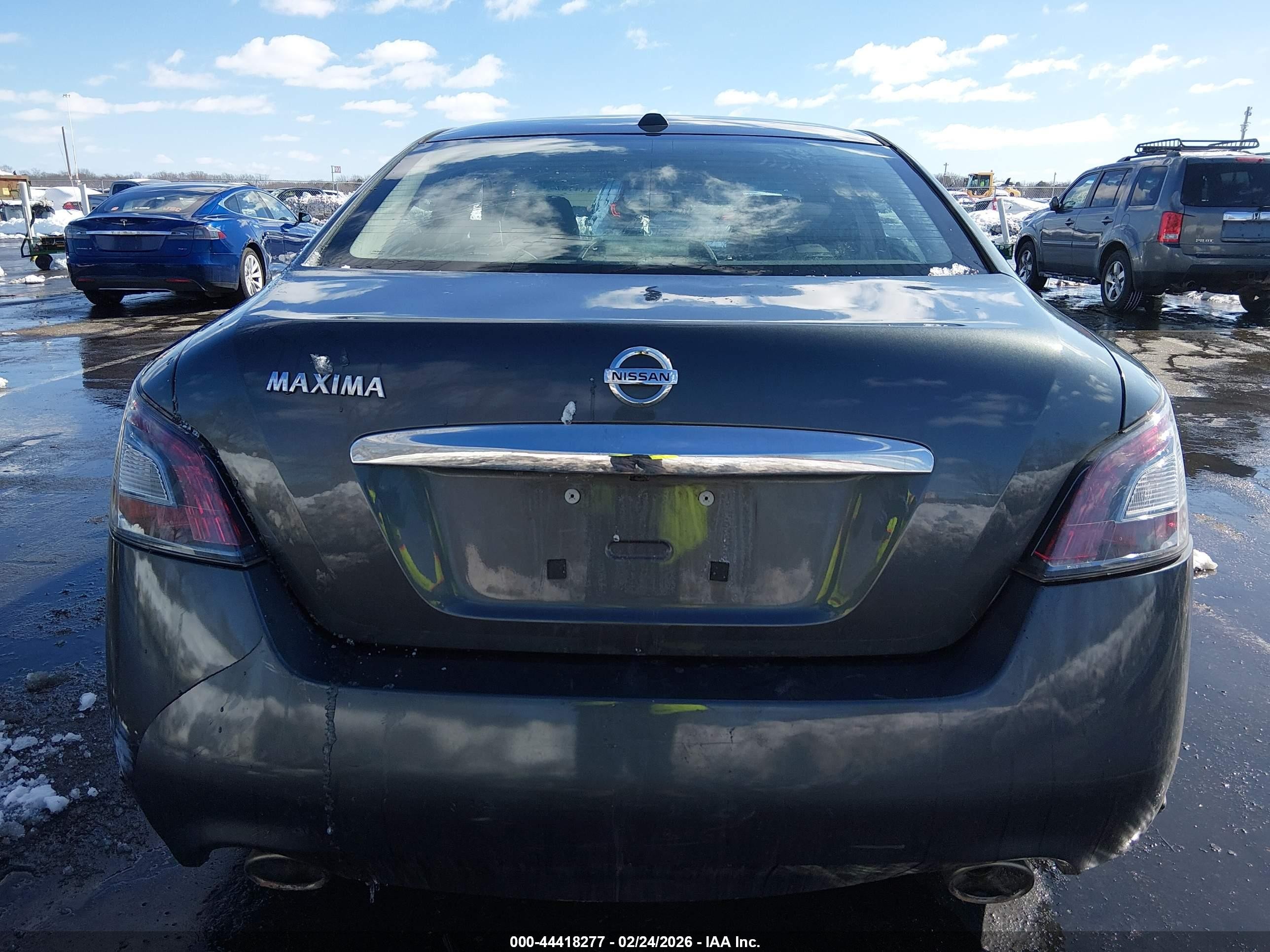 2012 Nissan Maxima 3.5 Sv Gray vin: 1N4AA5AP7CC855250