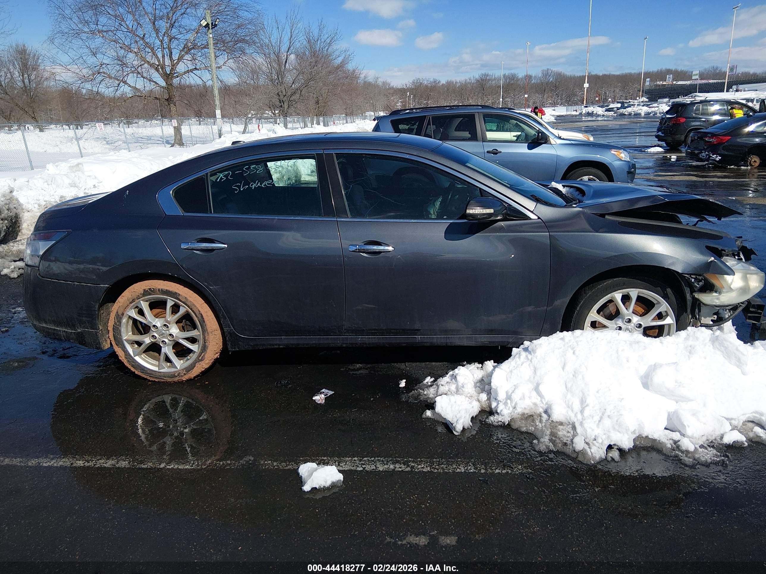 2012 Nissan Maxima 3.5 Sv Gray vin: 1N4AA5AP7CC855250