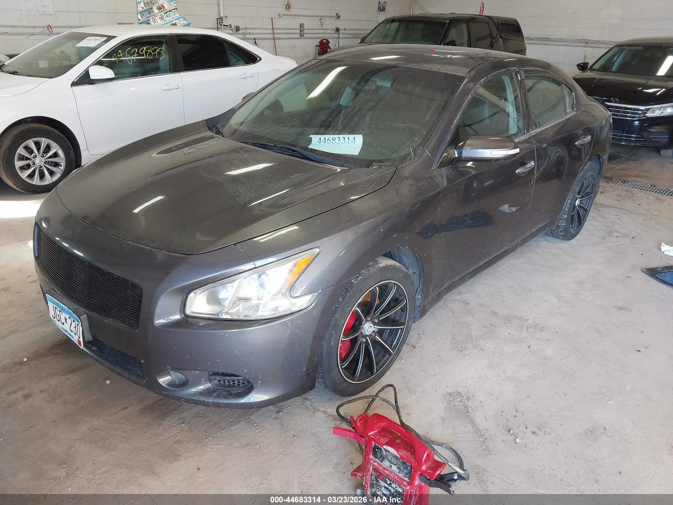 2012 Nissan Maxima 3.5 Sv Gray vin: 1N4AA5AP7CC858732