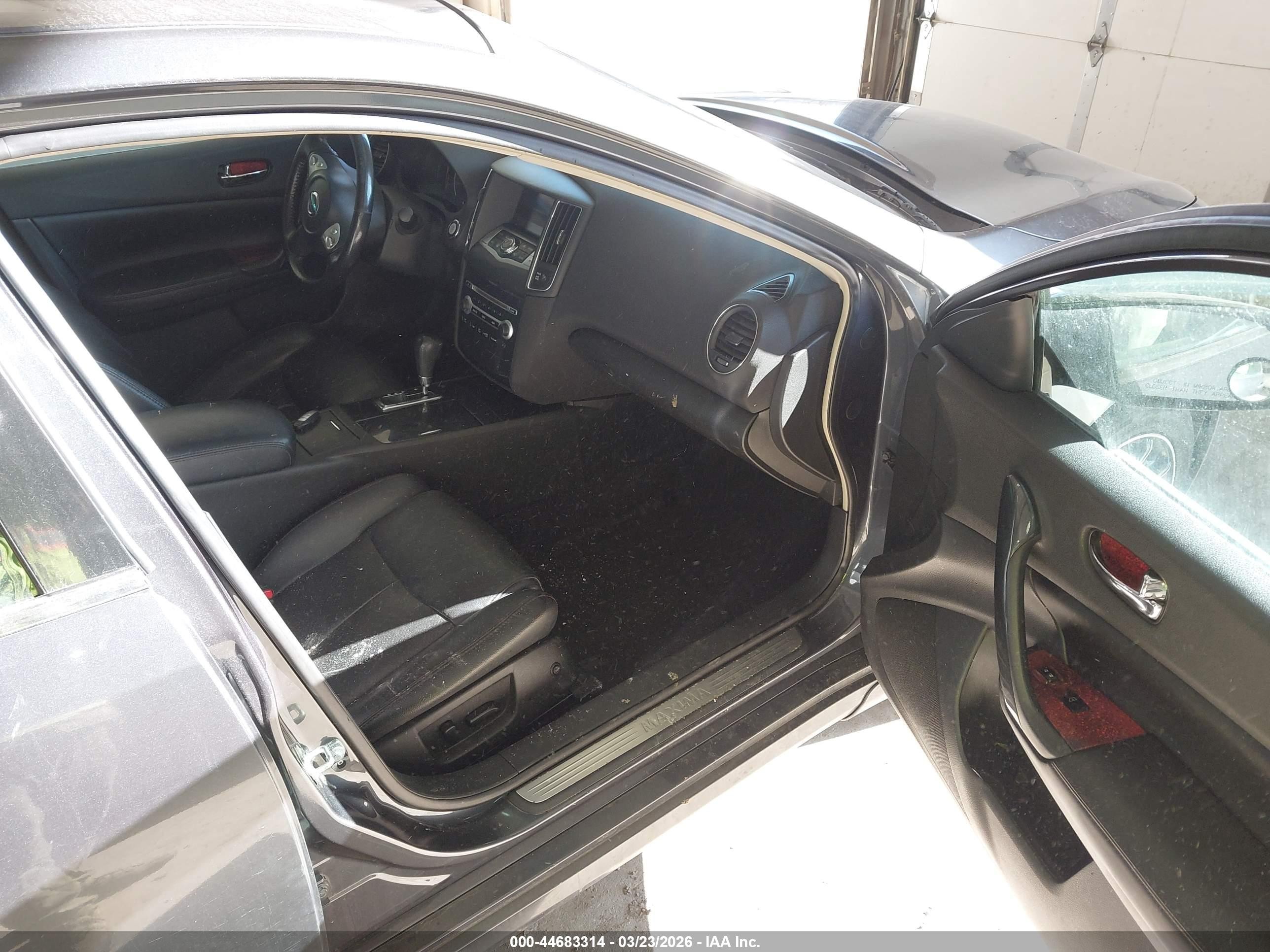 2012 Nissan Maxima 3.5 Sv Gray vin: 1N4AA5AP7CC858732