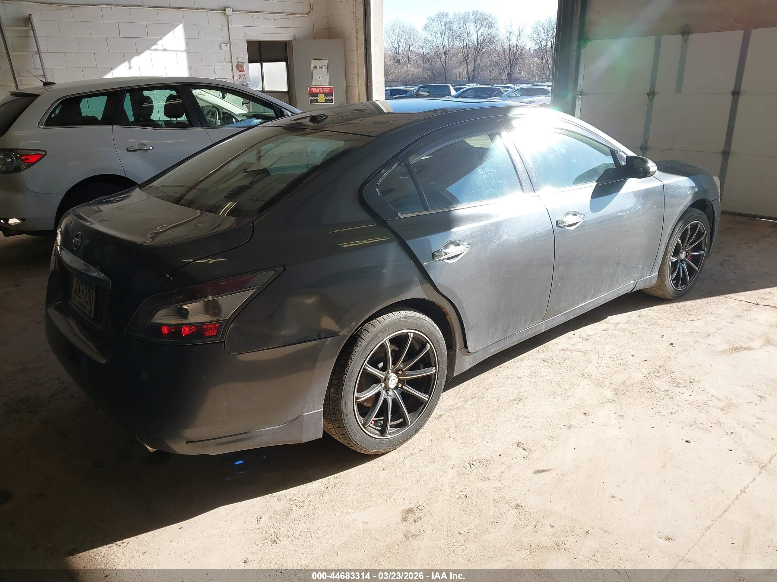 2012 Nissan Maxima 3.5 Sv Gray vin: 1N4AA5AP7CC858732