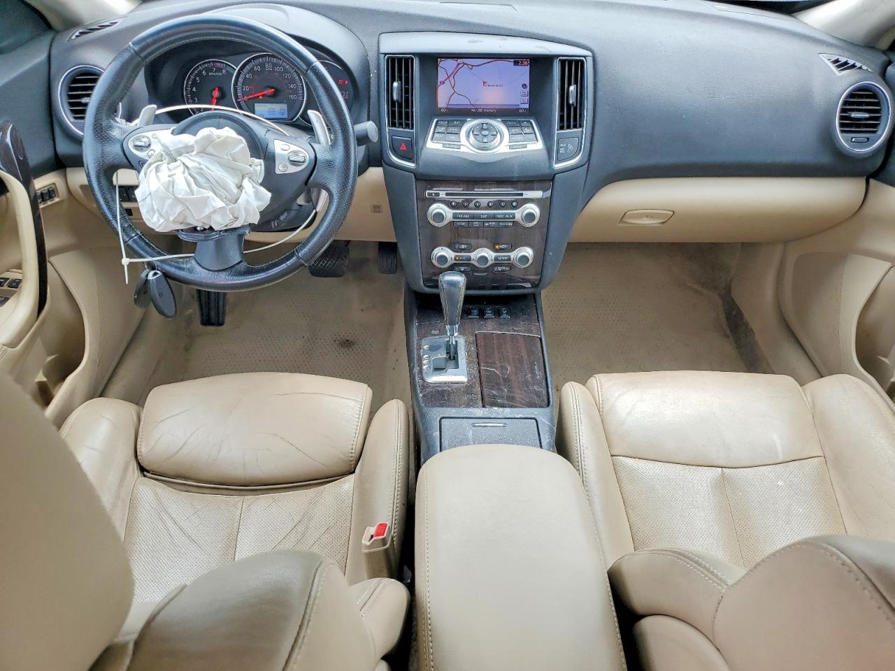 2012 Nissan Maxima 3.5 S White vin: 1N4AA5AP7CC859296