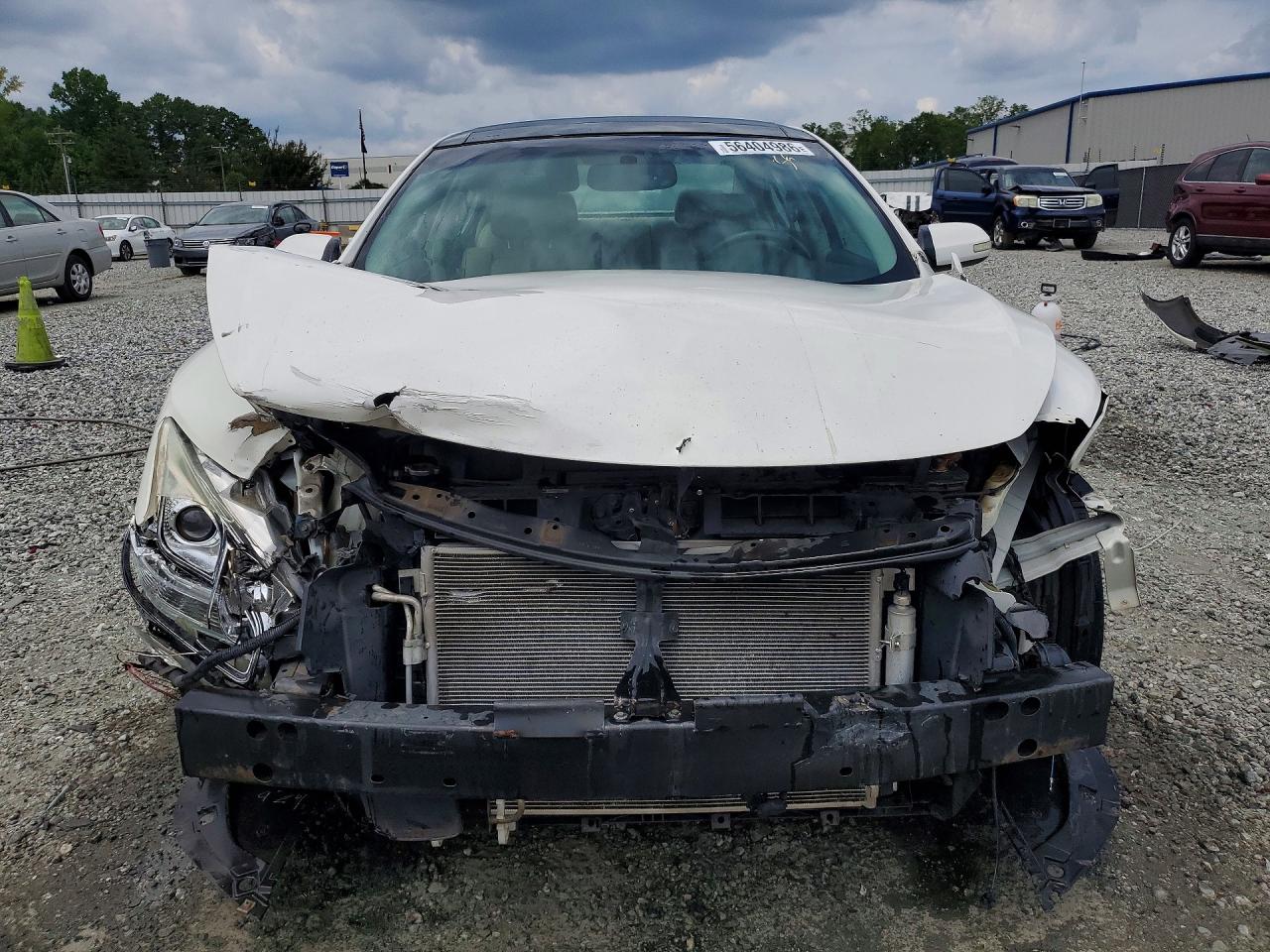 2012 Nissan Maxima 3.5 S White vin: 1N4AA5AP7CC859296