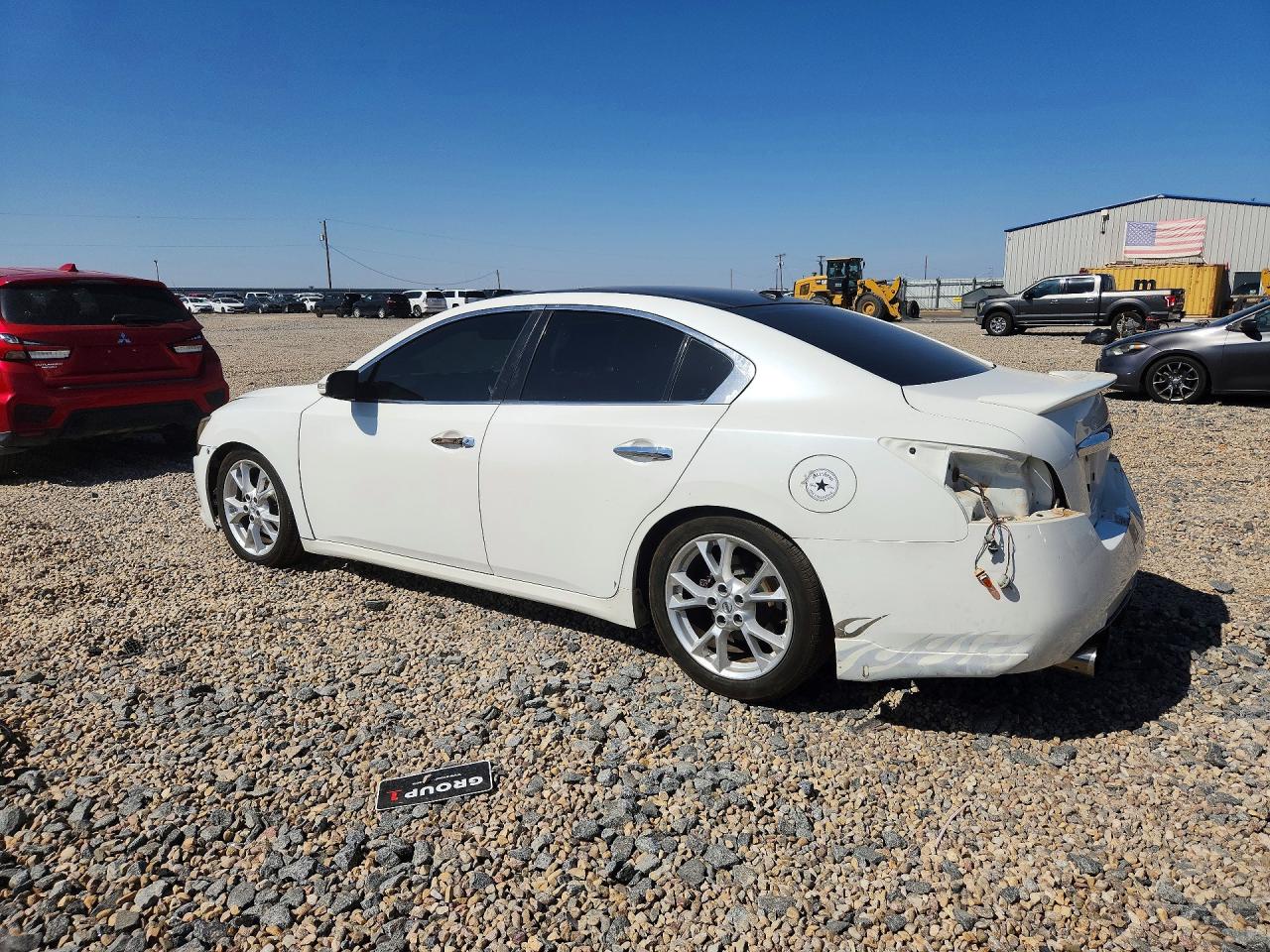 2012 Nissan Maxima 3.5 S White vin: 1N4AA5AP7CC860366