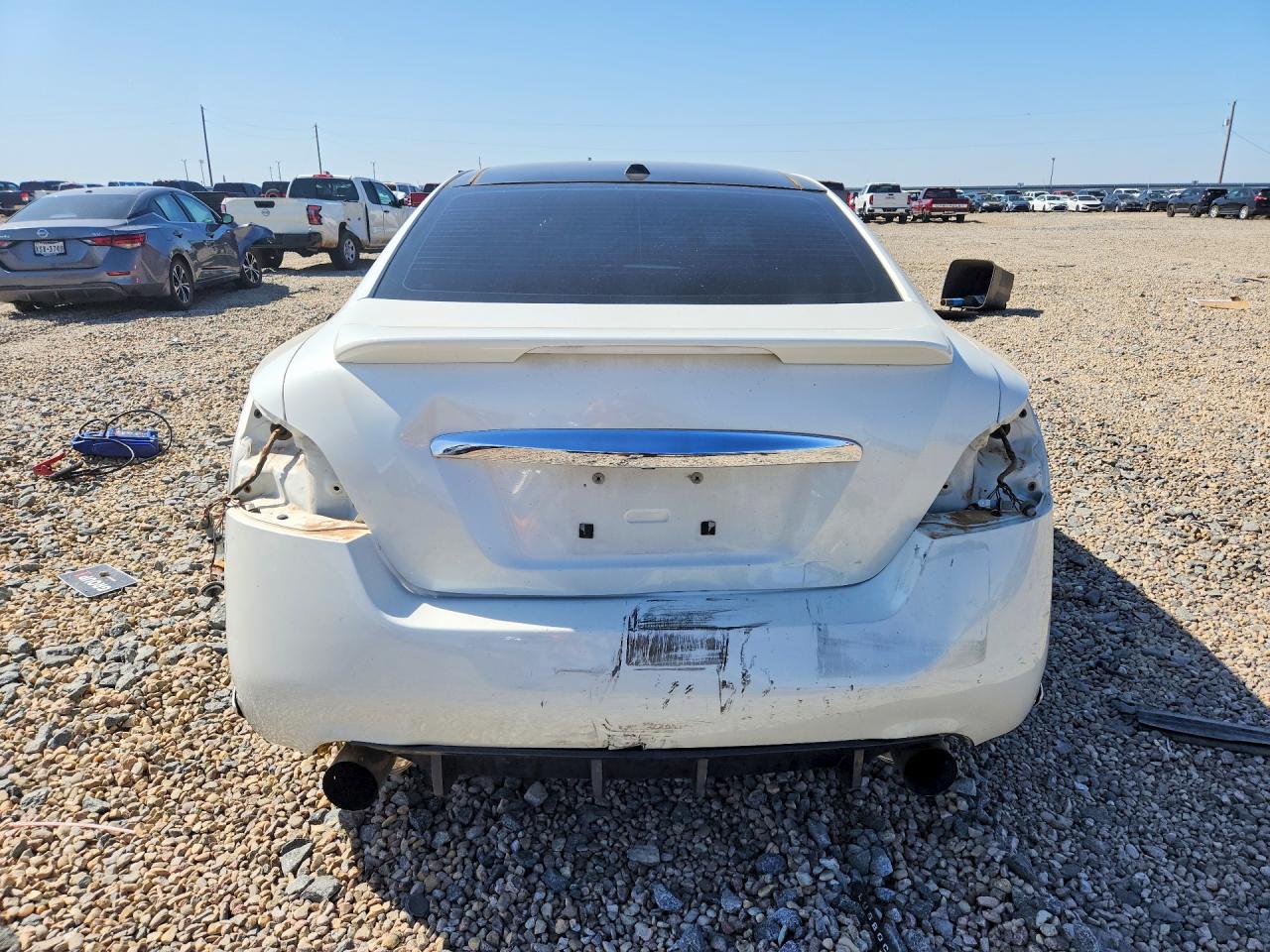 2012 Nissan Maxima 3.5 S White vin: 1N4AA5AP7CC860366