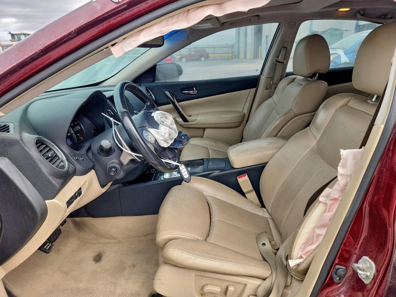 2012 Nissan Maxima 3.5 S Maroon vin: 1N4AA5AP7CC863073