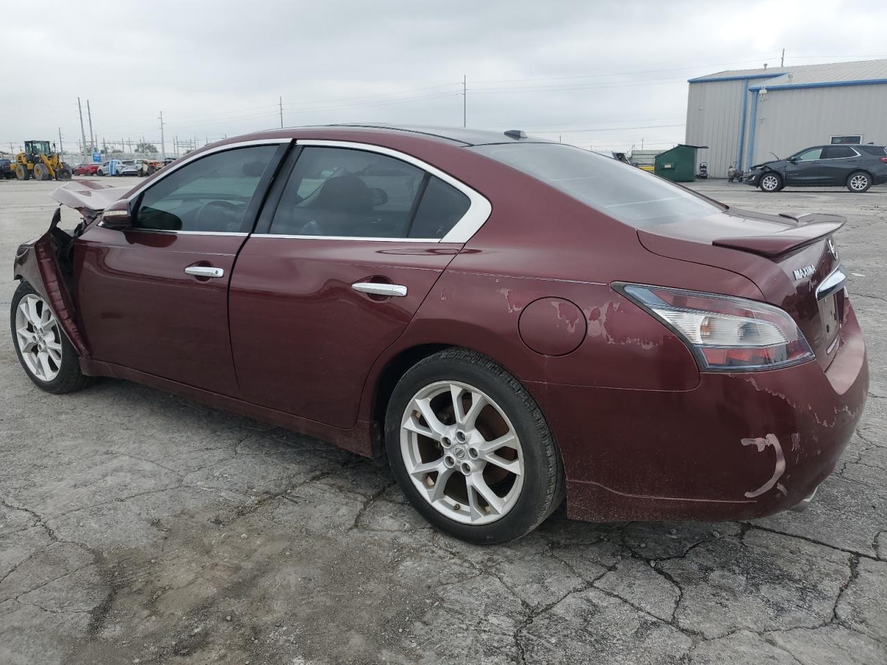2012 Nissan Maxima 3.5 S Maroon vin: 1N4AA5AP7CC863073