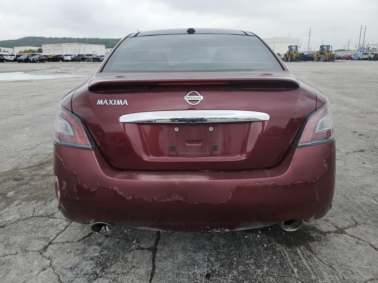 2012 Nissan Maxima 3.5 S Maroon vin: 1N4AA5AP7CC863073