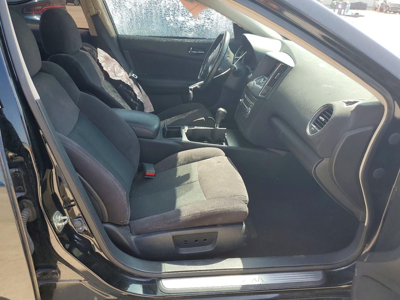 2012 Nissan Maxima 3.5 S Black vin: 1N4AA5AP7CC864451