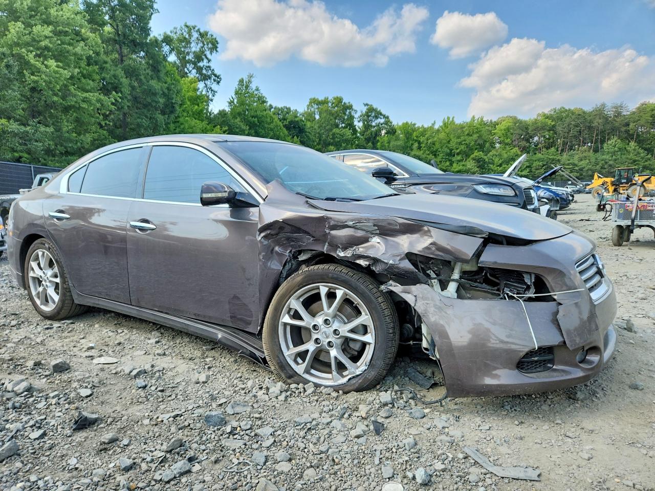 2012 Nissan Maxima 3.5 S Gray vin: 1N4AA5AP7CC870475
