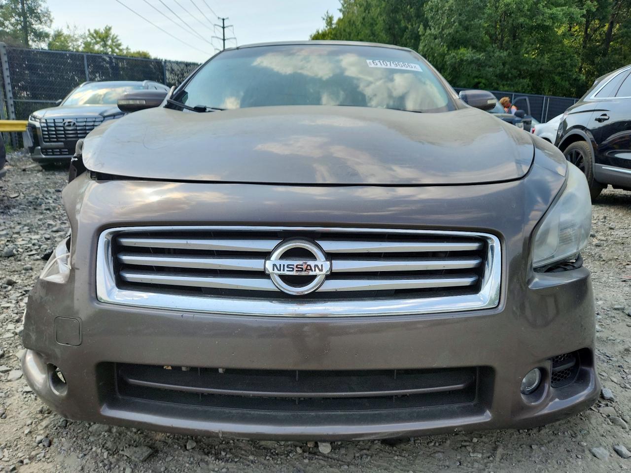 2012 Nissan Maxima 3.5 S Gray vin: 1N4AA5AP7CC870475
