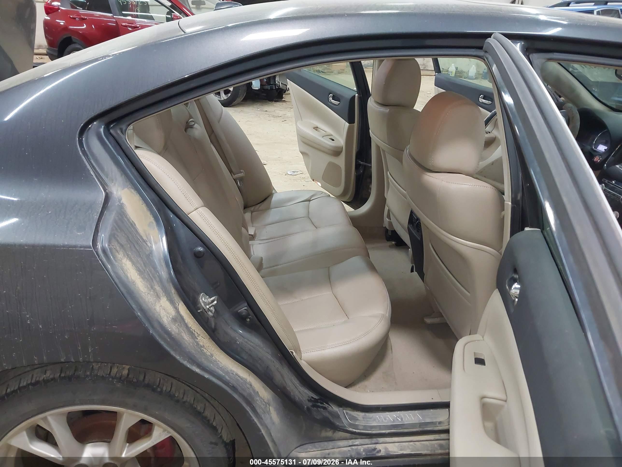 2013 Nissan Maxima 3.5 Sv Gray vin: 1N4AA5AP7DC804090