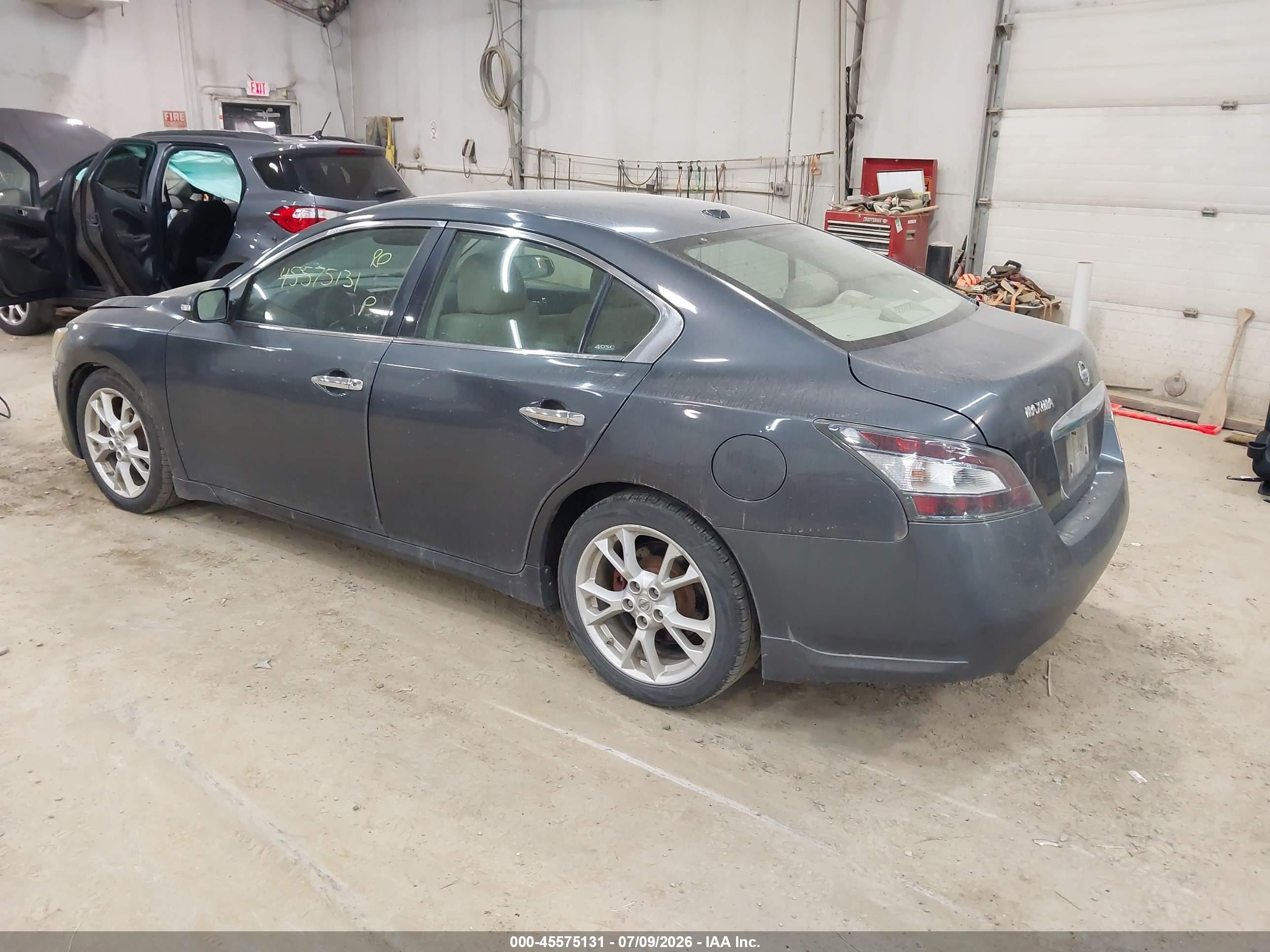 2013 Nissan Maxima 3.5 Sv Gray vin: 1N4AA5AP7DC804090