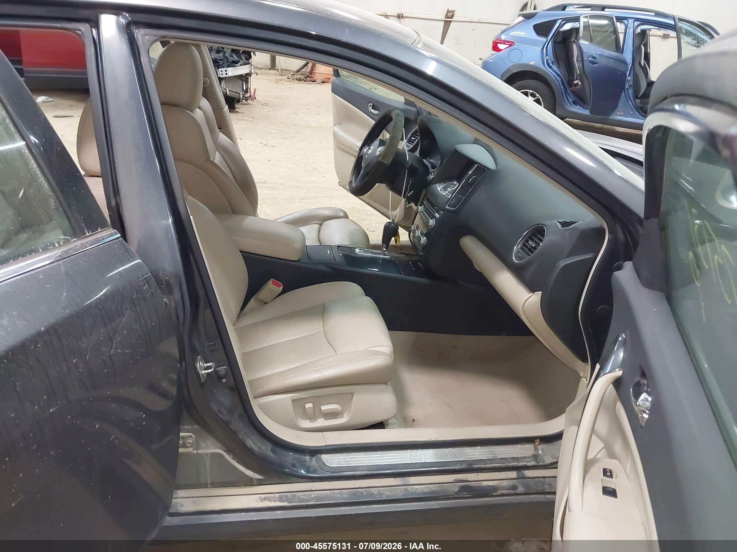2013 Nissan Maxima 3.5 Sv Gray vin: 1N4AA5AP7DC804090