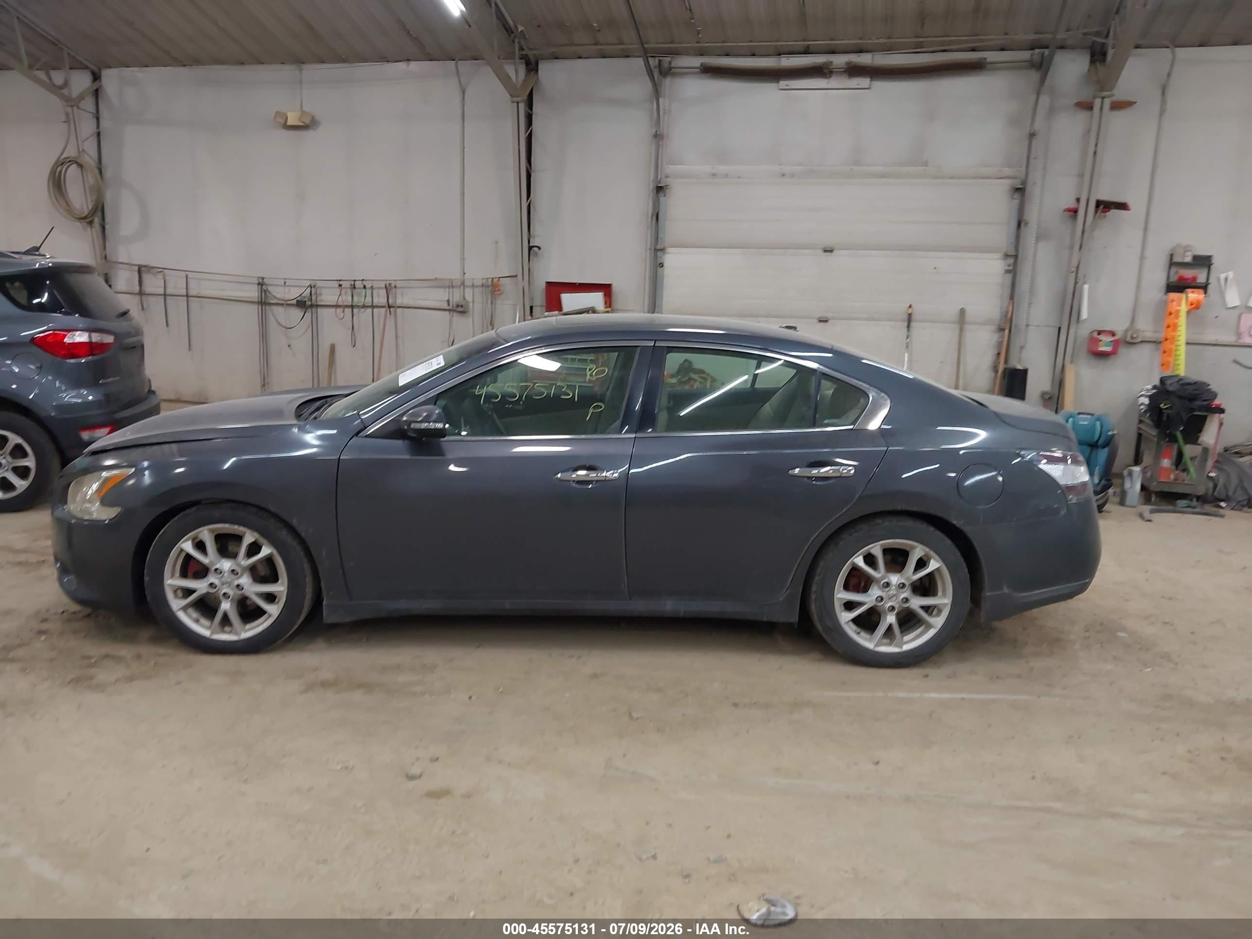 2013 Nissan Maxima 3.5 Sv Gray vin: 1N4AA5AP7DC804090
