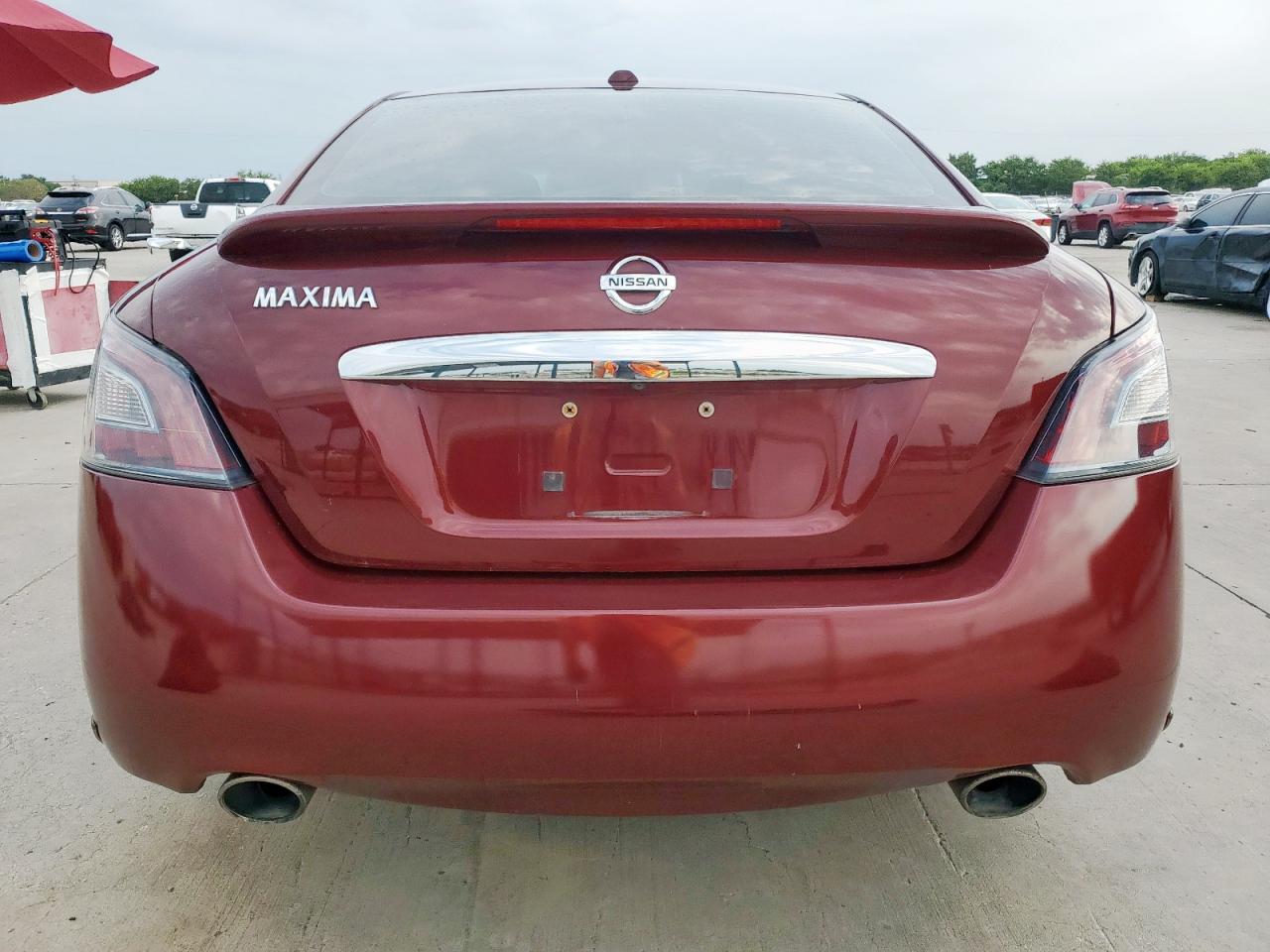 2013 Nissan Maxima 3.5 S Бордовый vin: 1N4AA5AP7DC811217
