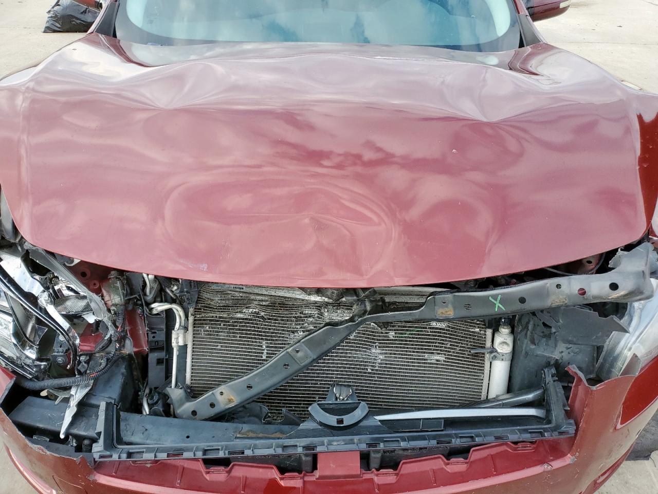 2013 Nissan Maxima 3.5 S Бордовый vin: 1N4AA5AP7DC811217