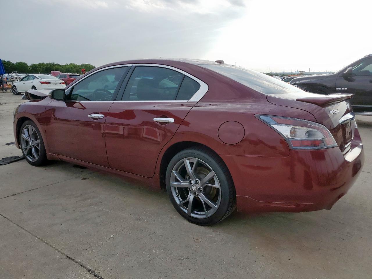 2013 Nissan Maxima 3.5 S Бордовый vin: 1N4AA5AP7DC811217