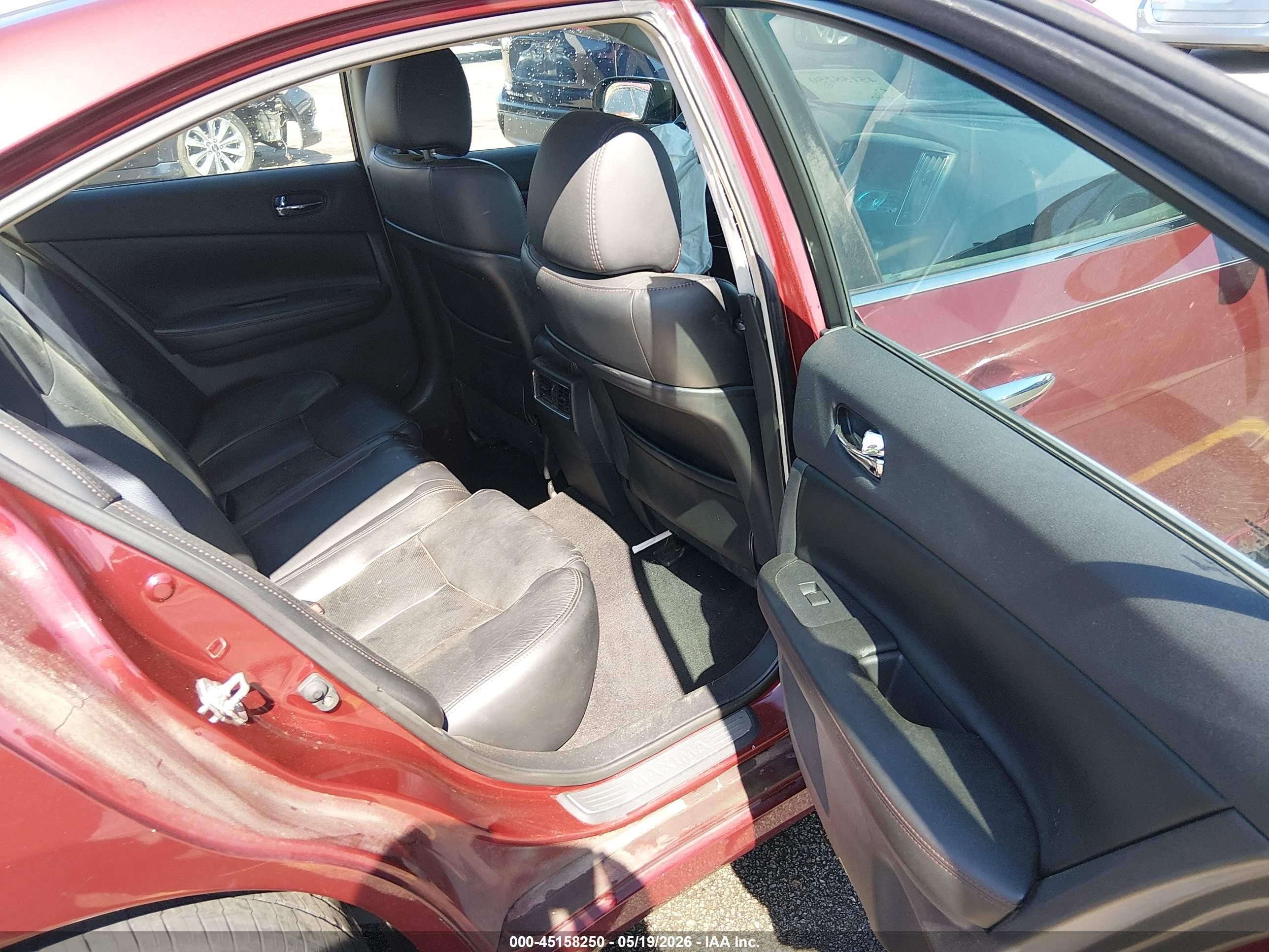 2013 Nissan Maxima 3.5 Sv Burgundy vin: 1N4AA5AP7DC816322