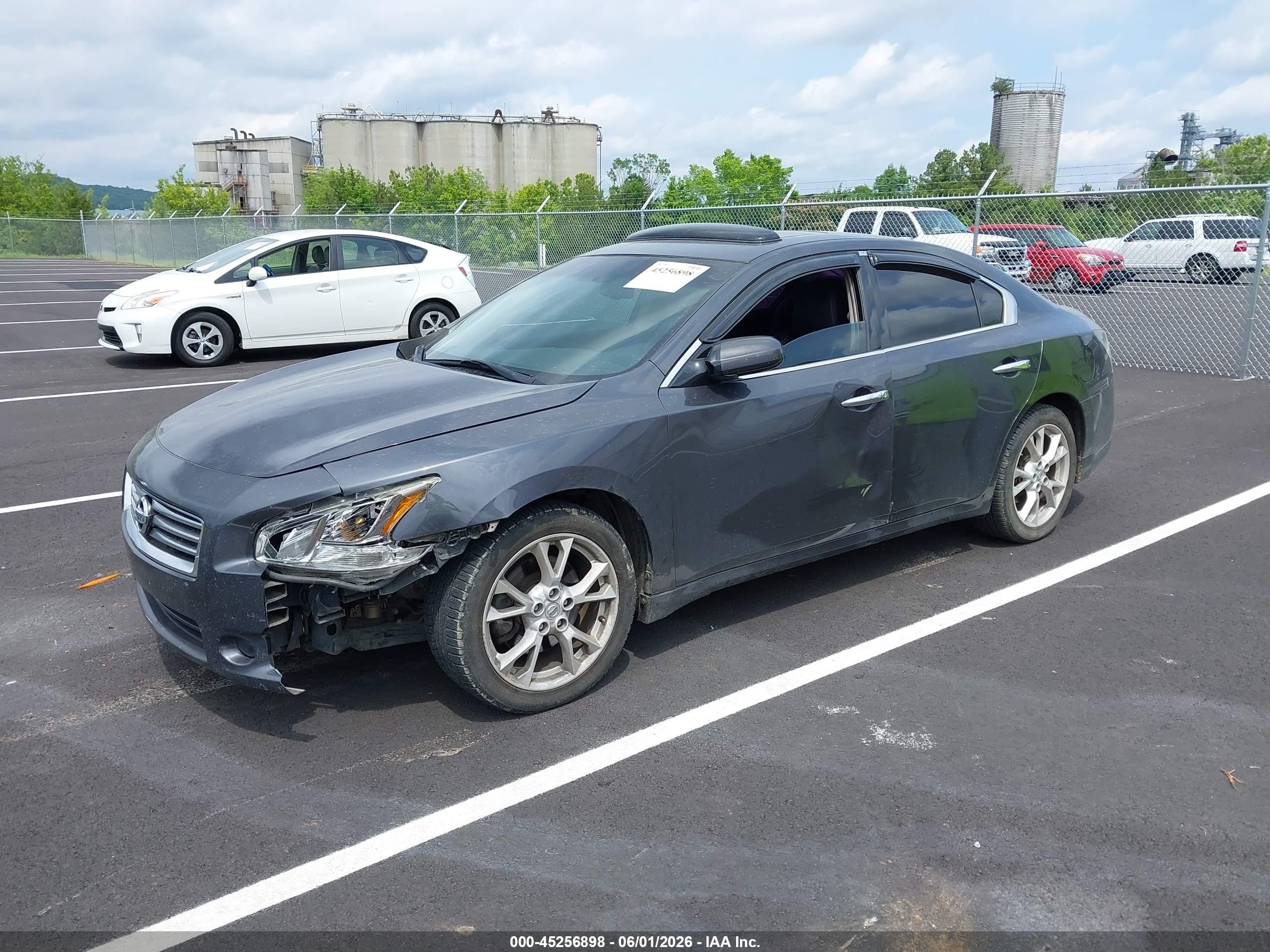 2013 Nissan Maxima 3.5 S Gray vin: 1N4AA5AP7DC820936
