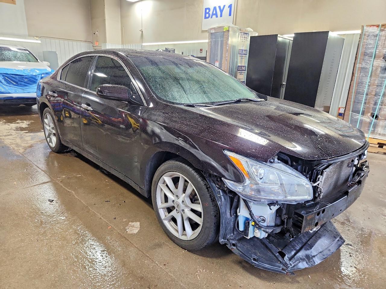2013 Nissan Maxima 3.5 S Maroon vin: 1N4AA5AP7DC824615